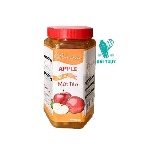 Mứt Berino TÁo 950gr 15ht Muffinshop Smart Bakers Choice Chi