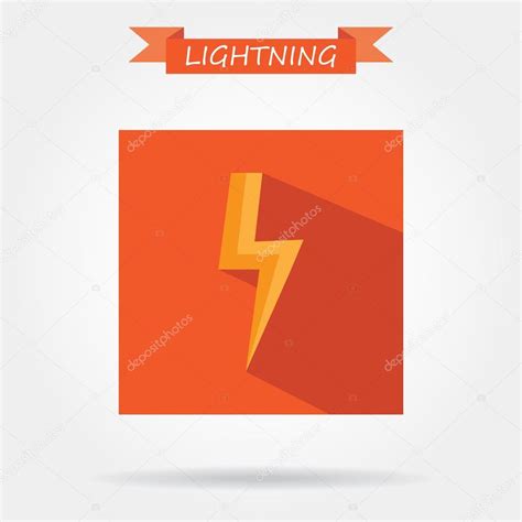 Lightning Icon Stock Vector By 4zeva 61120593