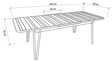 Fleole Extension Table Anthracite Ezeis