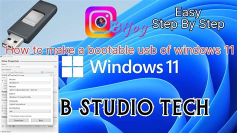 How To Make A Bootable Usb Of Windows 11 Rufus Easy Step By Step 2023 Youtube