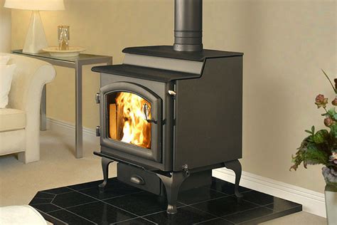 Jetmaster Quadra Fire Step Top Freestanding Wood Burning Fireplace