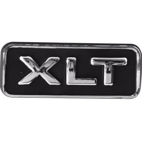 Emblema Xlt Mala Ecosport Lateral Ranger Linha Ford Shopee Brasil