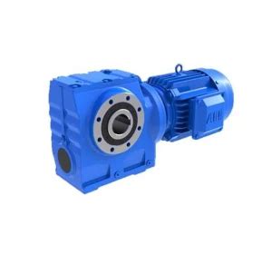 SA Series Hollow Shaft Output Helical Worm Gear Speed Reducer China