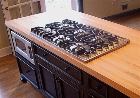 Ideal Countertop Gas Burner Laminate Overhang Bar Stools For The Kitchen Island