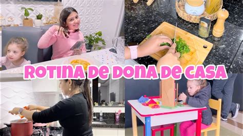 ROTINA DE DONA DE CASA FIZ UMA SOPA DELICIOSA E SOBREMESA TAMBÉM