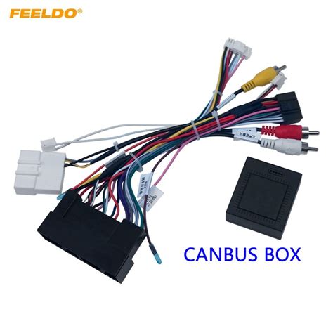 Feeldo Car Stereo Pin Power Wiring Harness Canbus Support Original