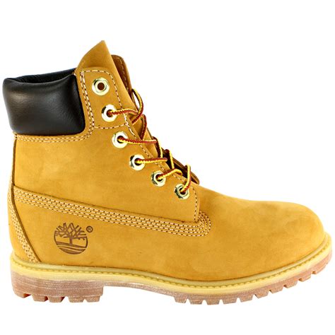 Womens Timberland Premium Wheat Classic Beige Suede Original Boot Uk