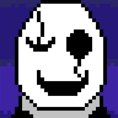 Gaster Pixel Art Undertale Amino