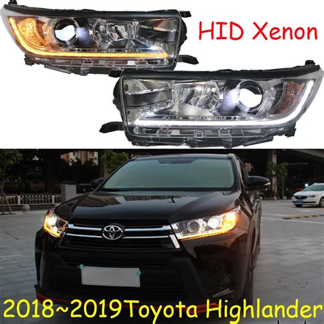 Highlander Headlight Hid Led Car Accessories Highlander Fog