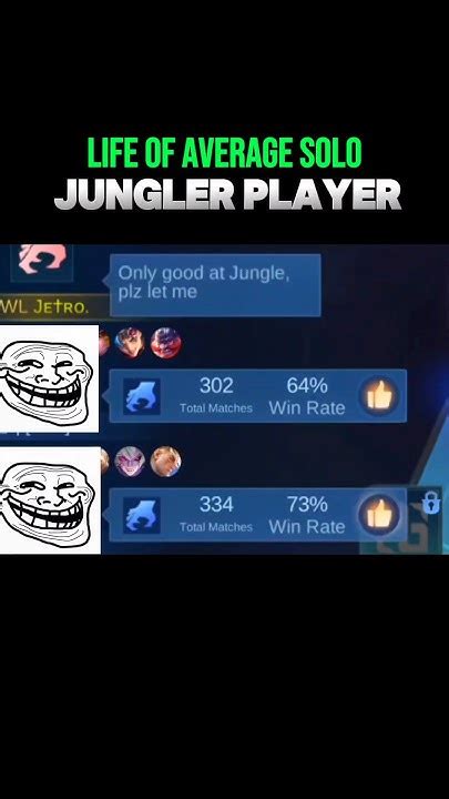 Can I Jungle Bro Mlbb Shorts Youtube