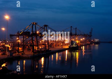 CONTAINER TERMINAL CHENNAI PORT TAMIL NADU Stock Photo - Alamy