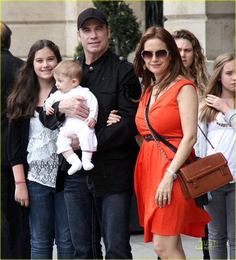 John Travolta & Kelly Preston: Paris with the Kids!: Photo 2555450 | Benjamin Travolta ...