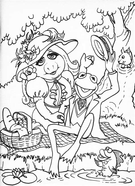 Colouring Pages Muppet Babies Coloring Home