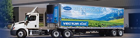 Vector Ecool Electric Refrigerated Trailer Carrier Transicold