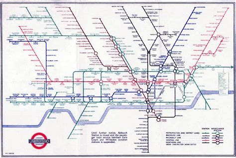 The History Of The Tube Map Londonist