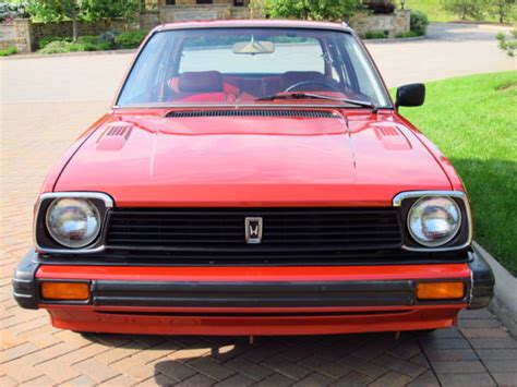 1980 Honda Civic Dx 1500 5 Speed 28000 Original Miles Collectors