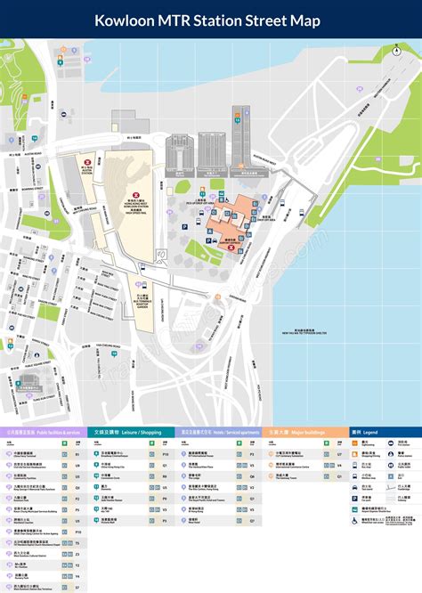 Hong Kong Subway Map Pdf Download Of 2023 Metro Map Street Map