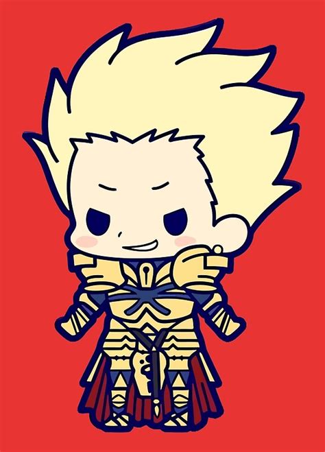 Gilgamesh Chibi By Chibify Redbubble