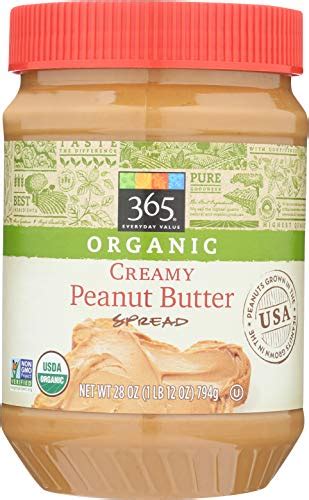 365 By Whole Foods Market Peanut Butter Creamy Organic 28 Ounce ERRANDz