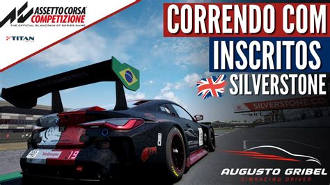 Corrida Os Inscritos Em Silverstone Assetto Corsa Competizione