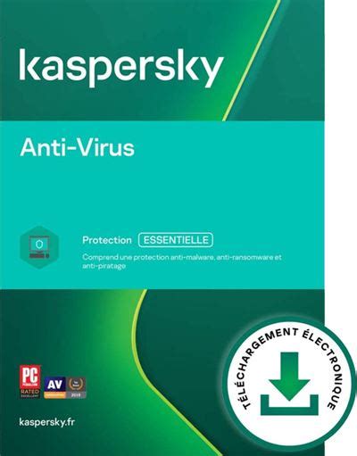 Kaspersky Anti Virus Logiciel T L Charger Top Prix Fnac