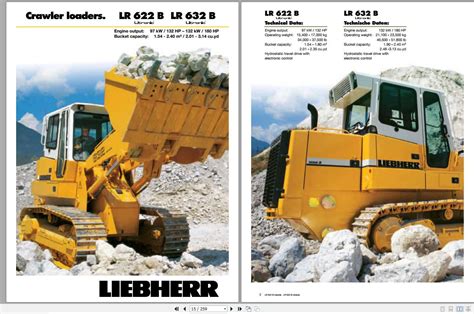 Liebherr Crawler Loader Series 2 LR 622 B Litronic Operator Manual