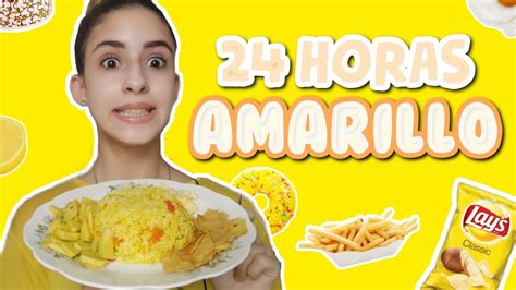 24 Horas Comiendo Amarillo En Cuba🇨🇺 Colaboración Con Gabywhite 🔥