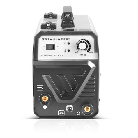STAHLWERK Mini FLUX 120 ST Fülldraht Schweißgerät 120 A Schweißen ohne ...