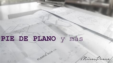 Datos Esenciales En Un Pie De Plano Arquitectónico Planos Arquitectonicos