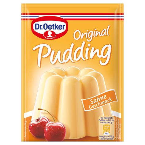 DR OETKER Original Pudding Vanille Sahne 148 g ALDI SÜD