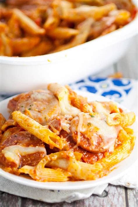 Salami Pasta Bake | The Gracious Wife