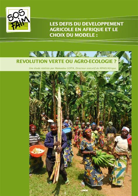 PDF LES DEFIS DU DEVELOPPEMENT AGRICOLE EN AFRIQUE ET LE