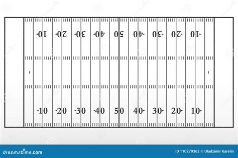 American Football Field Diagram