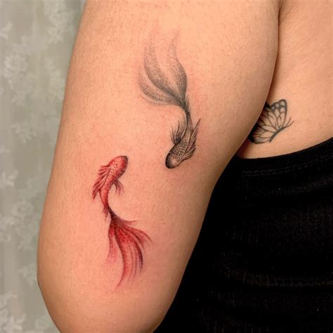 14+ Koi Fish Tattoo Yin Yang Ideas That Will Blow Your Mind!