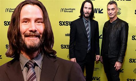 Keanu Reeves Looks Dapper In All Black To Introduce A Screening Of John