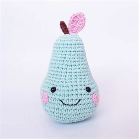 Pera Amigurumi Loja Suika Ateli Elo Produtos Especiais