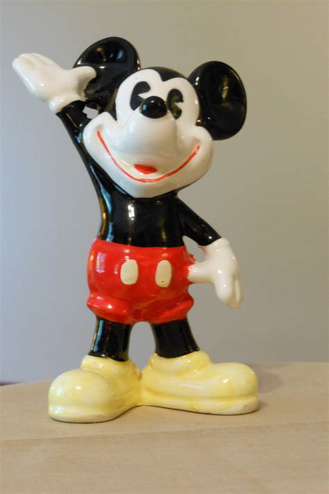 Mickey Mouse Ceramic Figurine