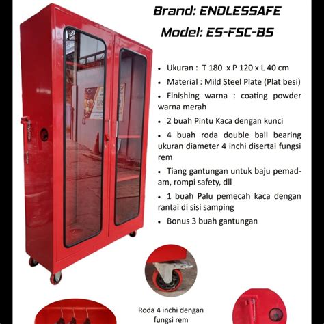 Jual Lemari Safety Pemadam Fire Safety Cabinet Lemari Apd Shopee