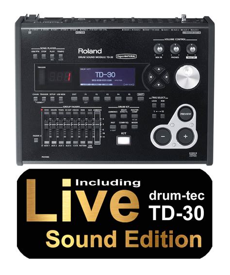 Roland TD-30 Drum Sound Module | drum-tec