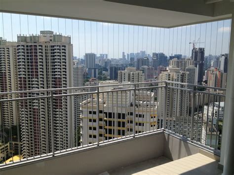 Aluminum Grille Vs Invisible Grille House With Balcony Covered Balcony