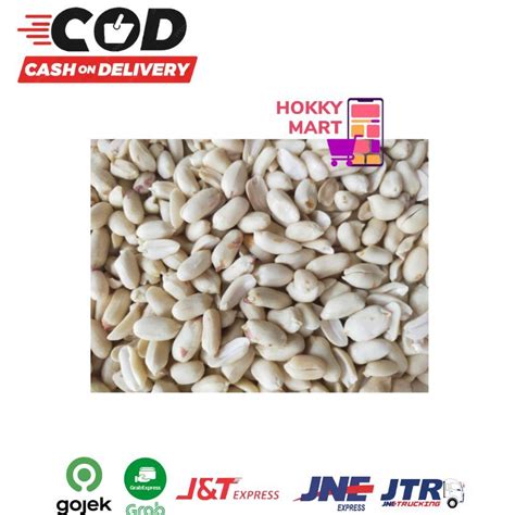 Jual HOKKY Kacang Tanah Kupas Tuban 1 Kg Shopee Indonesia