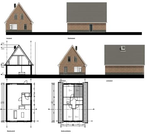 Voorlopig Ontwerp Diensten Bouwkundig Teken En Adviesbureau Bakker