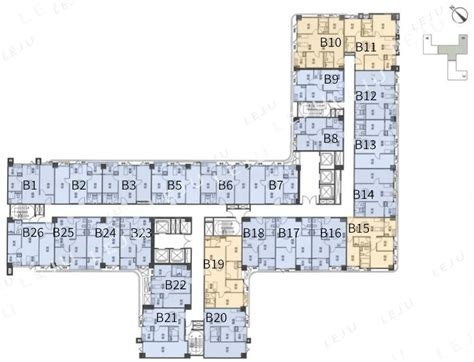 桃園青埔a18建案 潤隆國家大院 B棟格局圖 Jr 預售屋資訊站