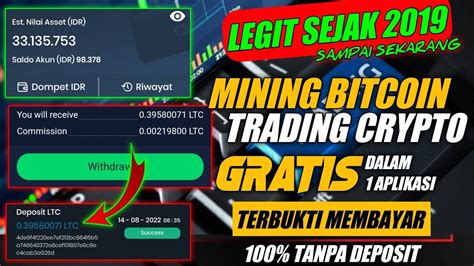 Mining Bitcoin Gratis Trading Crypto Tanpa Modal Di Aplikasi