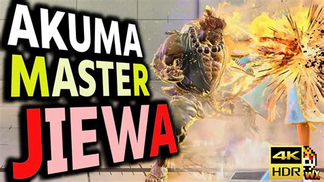 SF6 JIEWA Akuma Master VS Lily Sf6 4K Street Fighter 6 YouTube