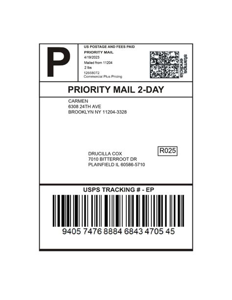 Create Usps Shipping Label For The Best Rate As I Can By Graciel100 Fiverr