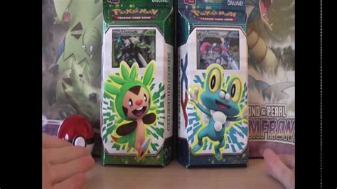 Chespin Kalos Starter Set Pokemon Unboxing Youtube