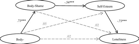 Final Model Of Body Surveillance Body Shame Self Esteem And