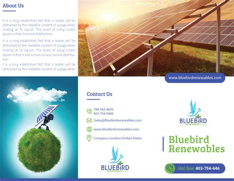 Modern Bold Solar Energy Flyer Design For A Company By Ar It Firm