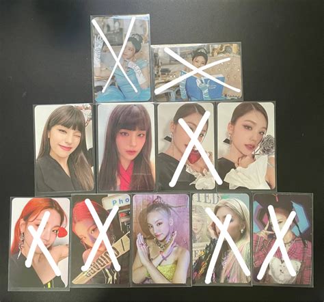 Wts Lfb Itzy Yeji Assorted Album Pcs Guess Who Not Shy Cheshire Cil